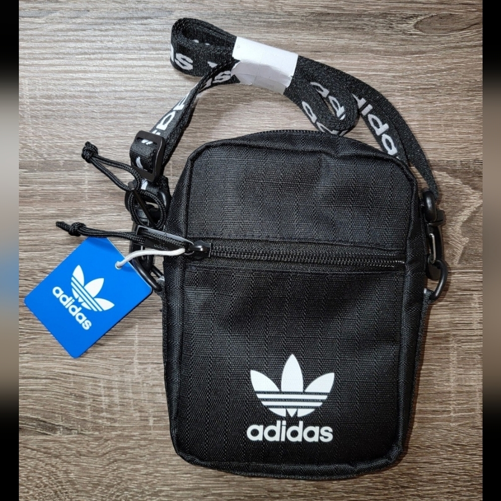 Adidas black crossbody bag